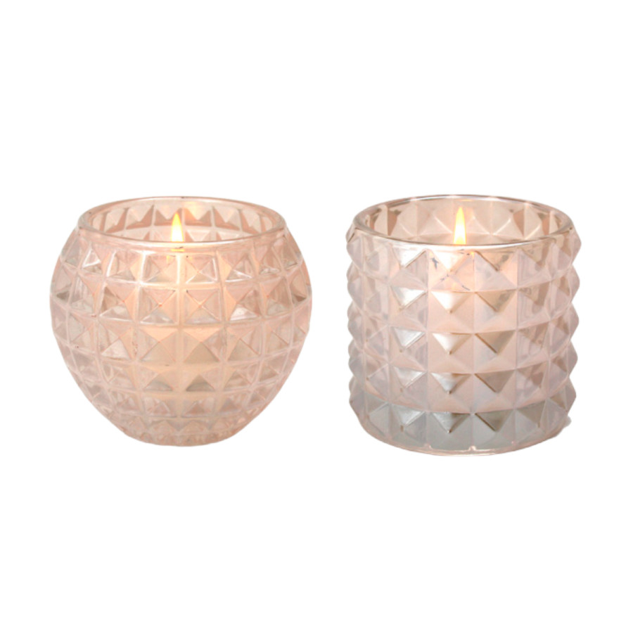 Fanal de Vidrio Tachas Esférico 11 x 10 cm