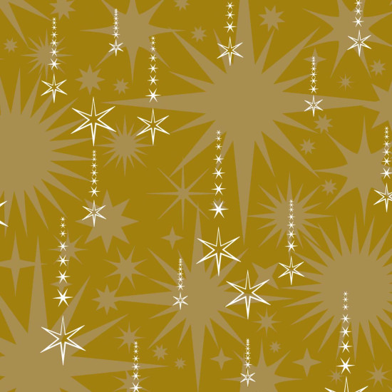Servilletas 33 x 33 cm Sprinkle Rain Gold Xmas