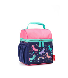 Lunchera Térmica Soft Alta con Cierre Unicornios Thermos