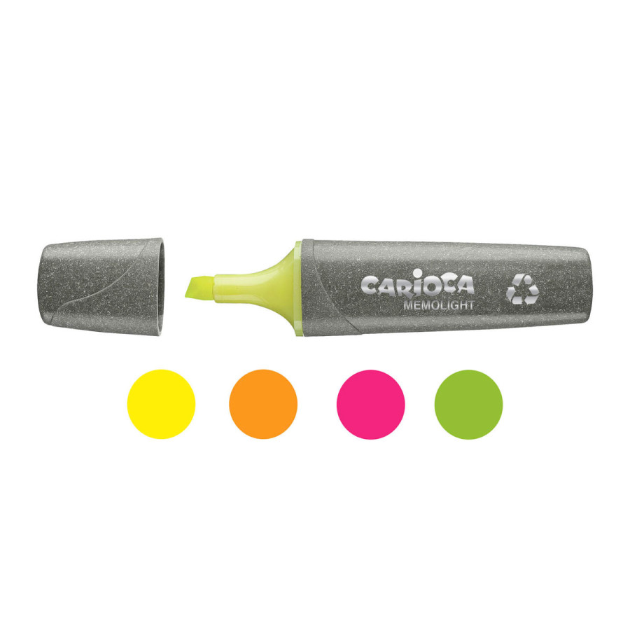 Resaltadores Eco Family Carioca x 4