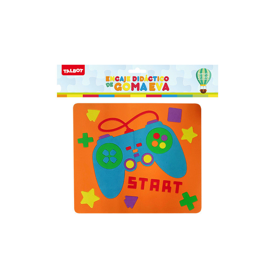 Juego de Encastre de Goma Eva Play 27x24 cm