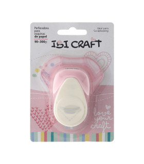 Perforadora Esquinera 1 pulg Curva Doble Ibicraft