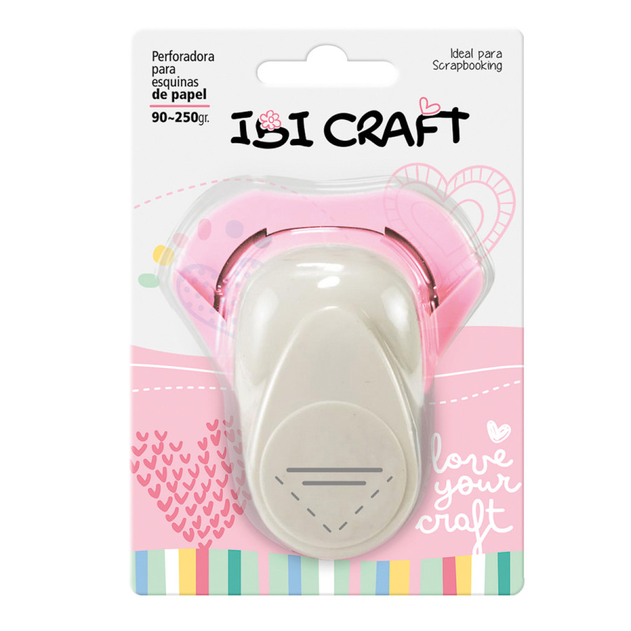 Perforadora Esquinera 1 pulg Recto Ibicraft