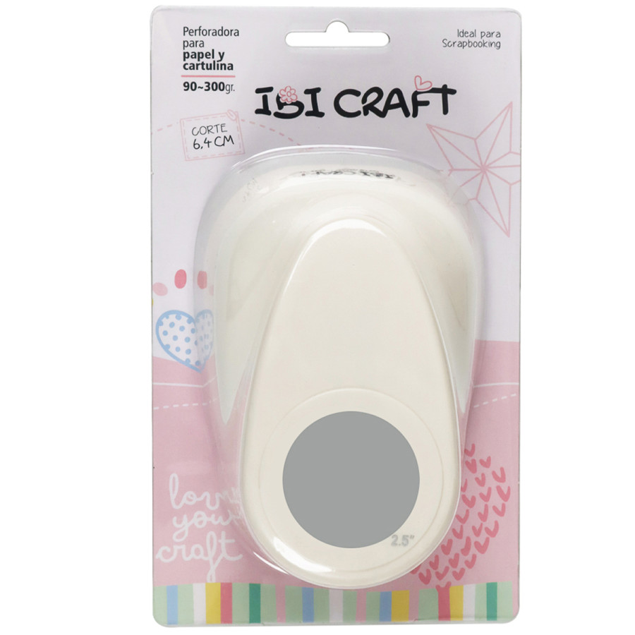 Perforadora Artística 63 mm Círculo Ibicraft