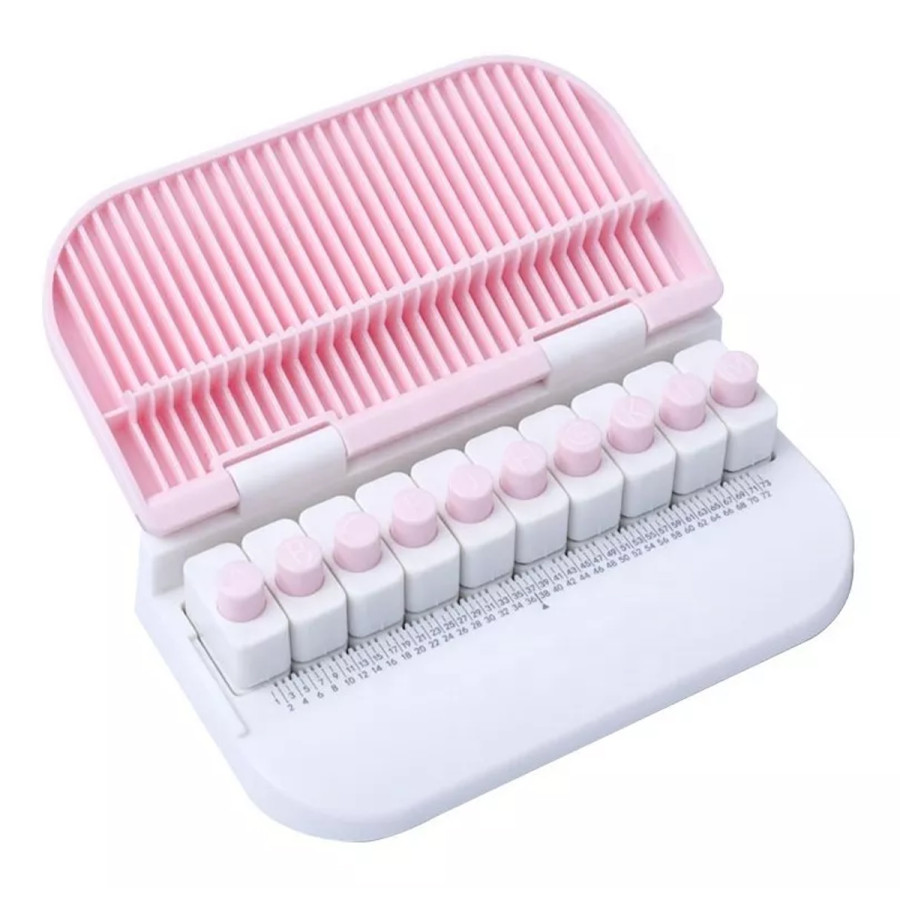 Base de Perforado Alfabeto x 26 Letras Ibicraft