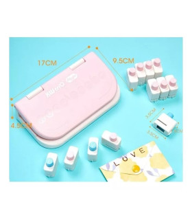 Base de Perforado Alfabeto x 26 Letras Ibicraft