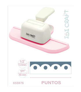 Perforadora Artística de Guardas Jumbo Puntos Ibicraft