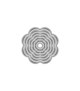 Troquel de 3 pulg Flores Ibicraft