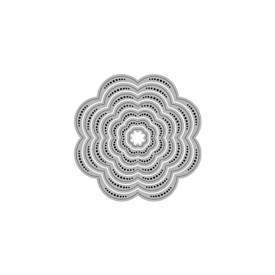 Troquel de 3 pulg Flores Ibicraft