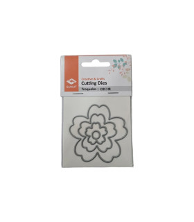 Troquel de 3 pulg Flores 2 Ibicraft