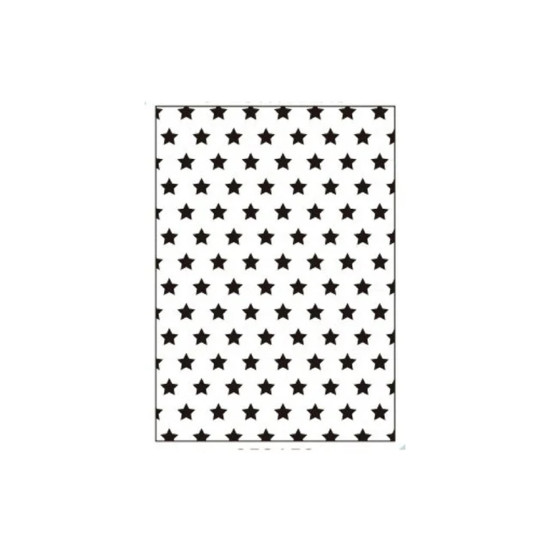 Plantilla de 5 pulg Texturado 2D Estrellas Ibicraft