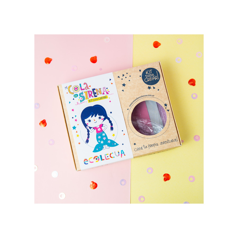 Kit Mi Disfraz De Cola De Sirena