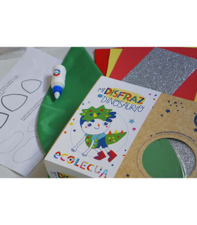 Kit Mi Disfraz De Dinosaurio