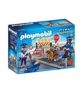 Control De Policía Juguete Playmobil