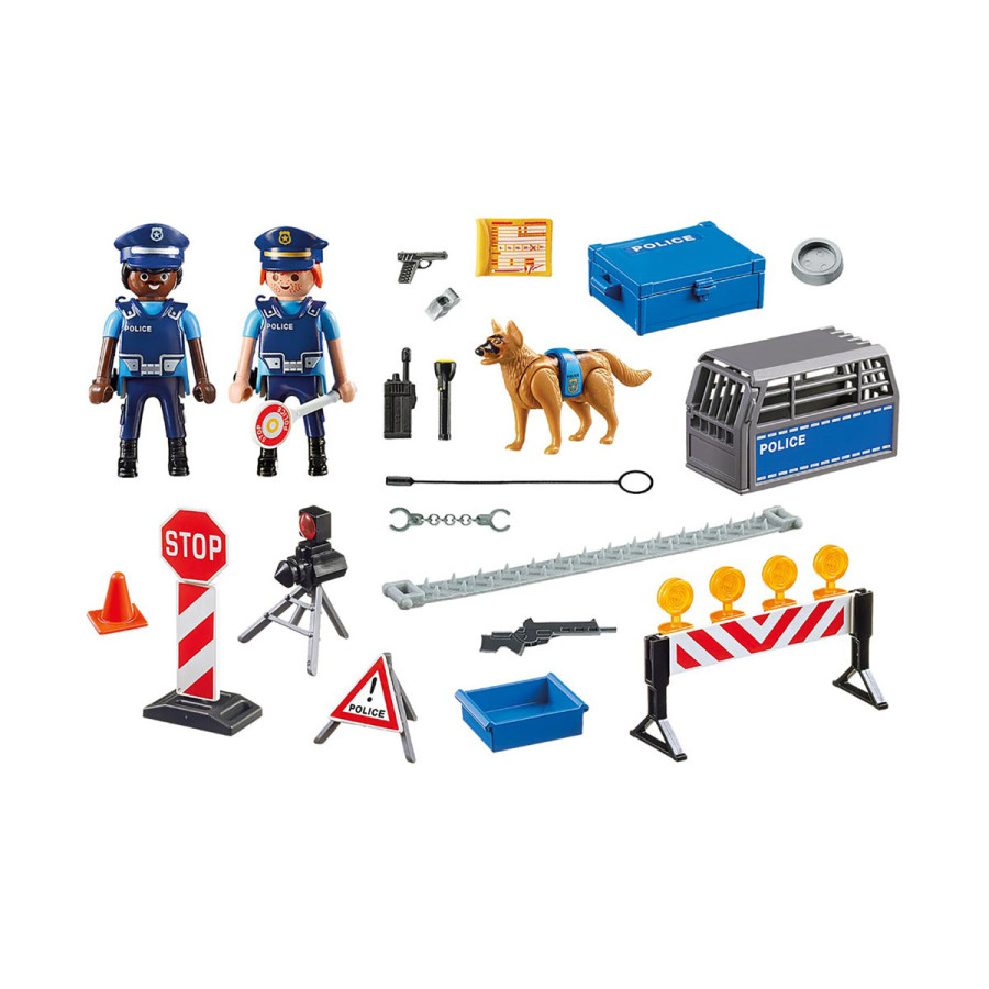 Control De Policía Juguete Playmobil
