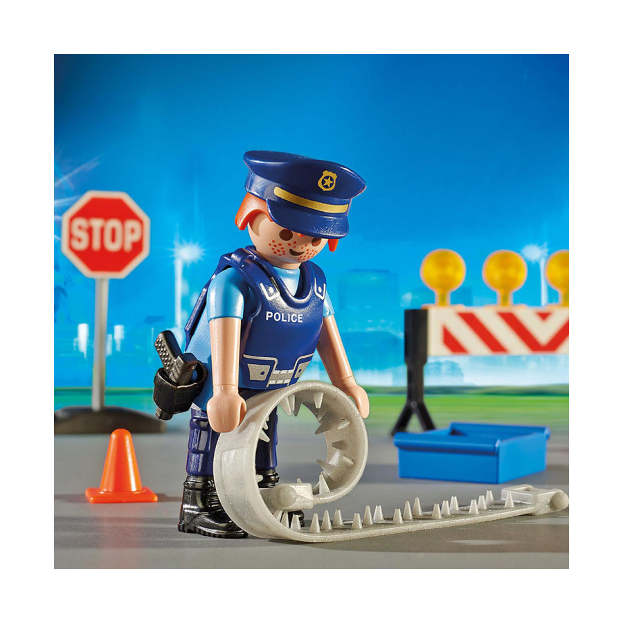 Control De Policía Juguete Playmobil