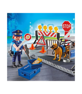 Control De Policía Juguete Playmobil