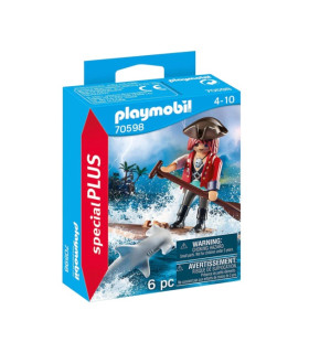 Playmobil Pirata Con Balsa