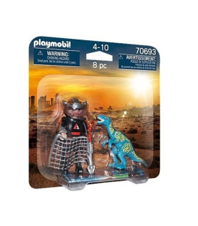 Duo Pack Velociraptor Y Saqueador Playmobil