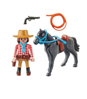 Playmobil Special Plus Jinete del Oeste Con Caballo