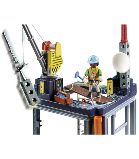 Playmobil City Life Starter Pack Construcción Con Grua