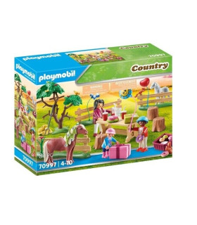 Playmobil Fiesta De Cumpleaños En La Granja De Ponis