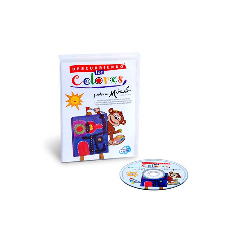 DVD Descubriendo los Colores Junto a Miró