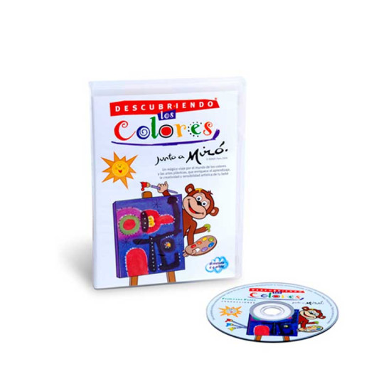 DVD Descubriendo los Colores Junto a Miró
