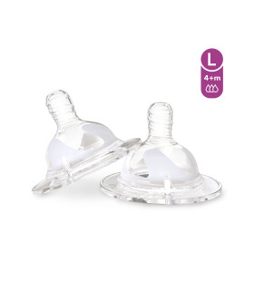Tetina Anti Cólicos Large 4-6M Twistshake