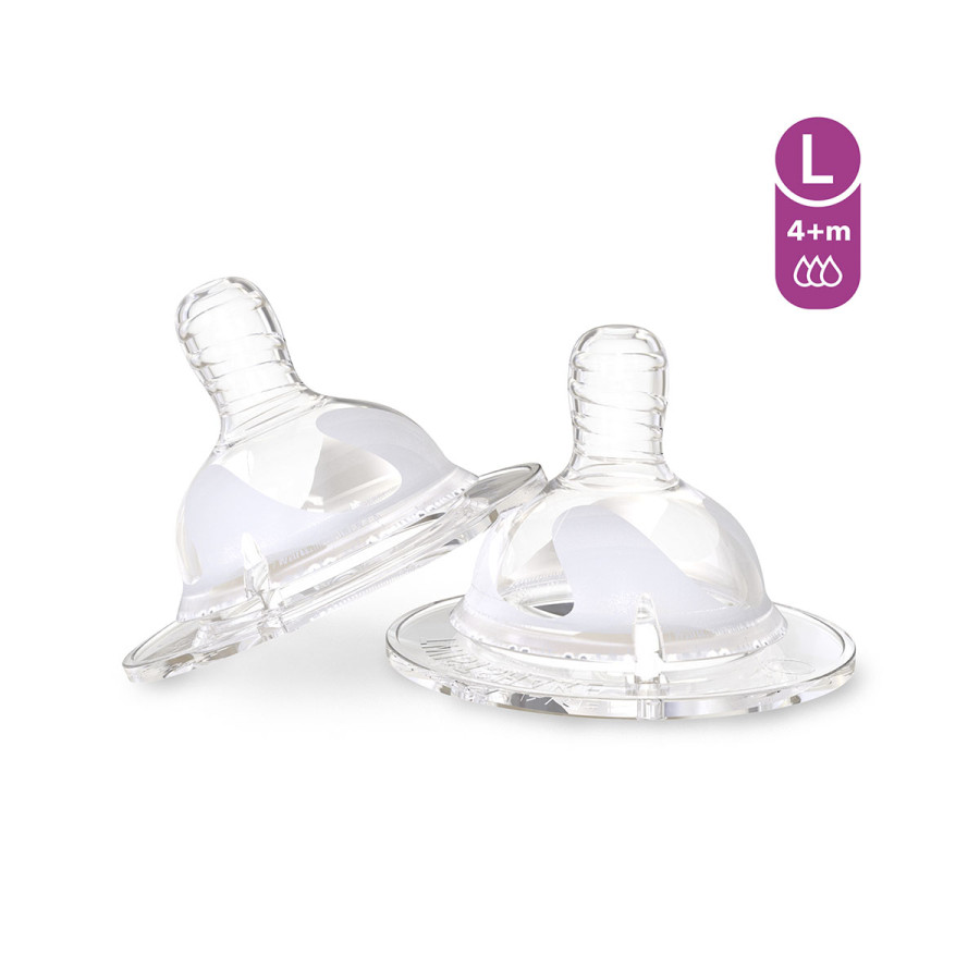 Tetina Anti Cólicos Large 4-6M Twistshake