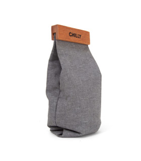 Yerbera De Tela 500 Grs Chilly Gris oscuro