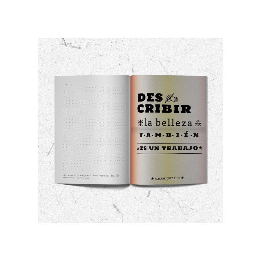 Agenda Poetry Planner Lima Fera Design