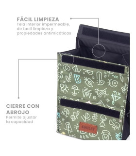 Lunchera Térmica 8 Lts Doodle Wall Chilly