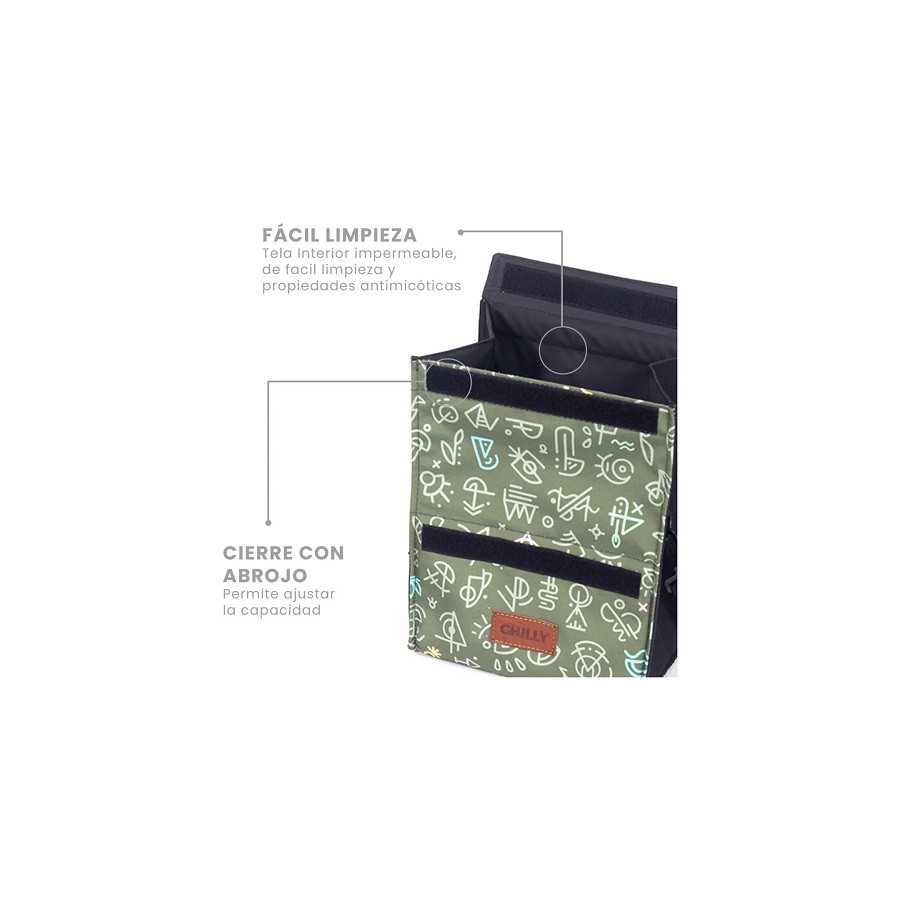 Lunchera Térmica 8 Lts Doodle Wall Chilly