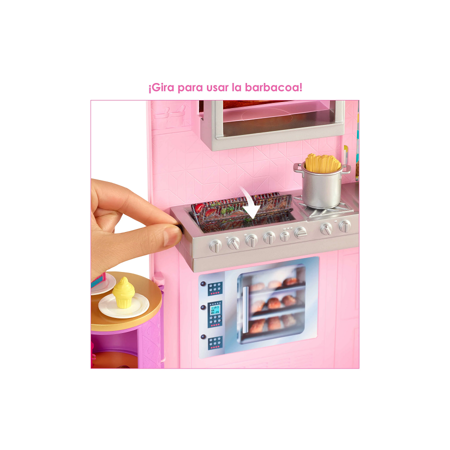 Barbie Cook n Grill Restaurant y Muñeca