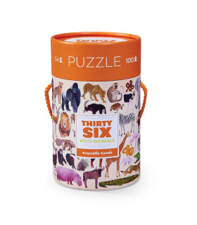 Puzzle de 100 piezas animals salvajes