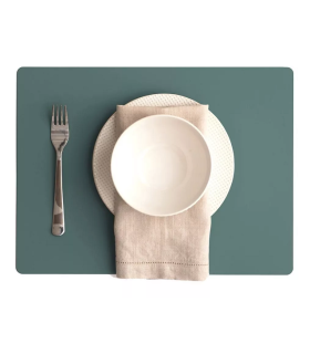 Individual De Mesa Rectangular Eucalipto