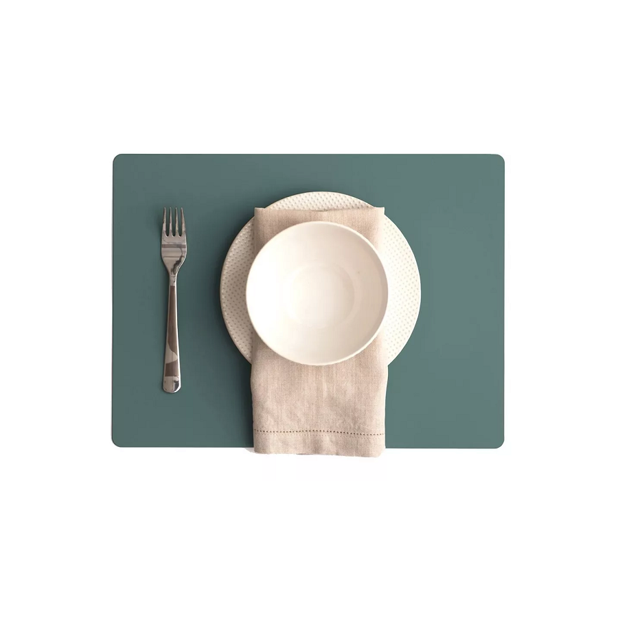 Individual De Mesa Rectangular Eucalipto