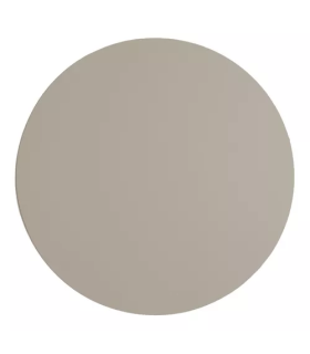 Individual De Mesa Circular Ceniza