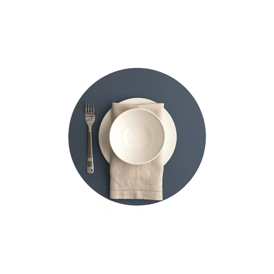 Individual De Mesa Circular Petroleo