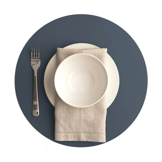 Individual De Mesa Circular Petroleo