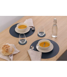 Individual De Mesa Circular Petroleo