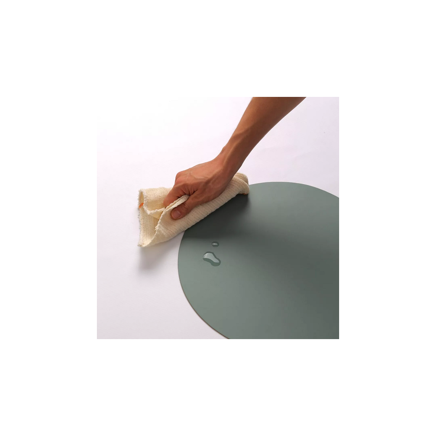 Individual De Mesa Circular Eucaliptus