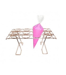 Stand Rosa Gold Para Sostener Mangas