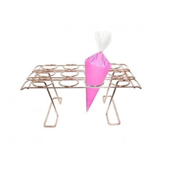 Stand Rosa Gold Para Sostener Mangas