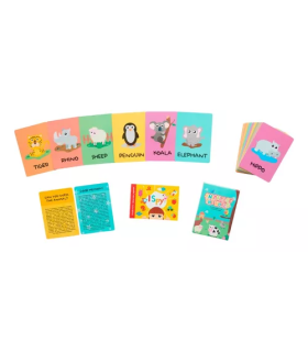 Cartas Didácticas Ingles Animals Of The World Barco De Papel