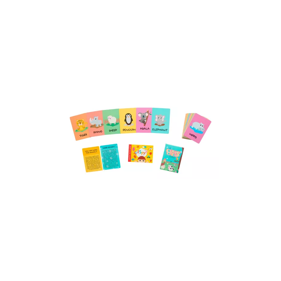 Cartas Didácticas Ingles Animals Of The World Barco De Papel