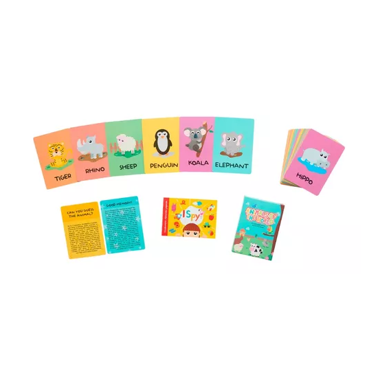 Cartas Didácticas Ingles Animals Of The World Barco De Papel