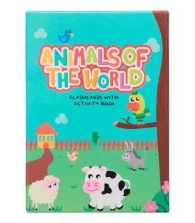 Cartas Didácticas Ingles Animals Of The World Barco De Papel