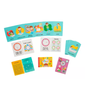 Cartas Didácticas Ingles Routines And Time Barco De Papel